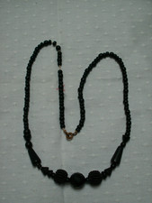 Alter Trauerschmuck : Kette