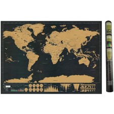 Weltkarte Rubbeln Weltkarte