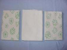 3 DDR  Malimo Einlagen /