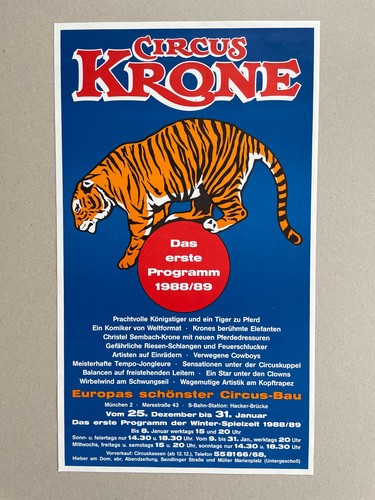 Plakat poster circus krone - poster,