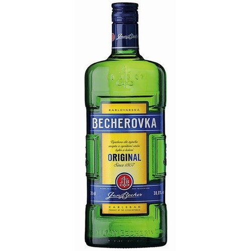 Flaschen becherovka kräuter - 6,