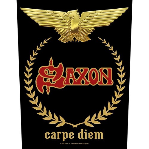 Saxon back patch carpe - saxon, patch: