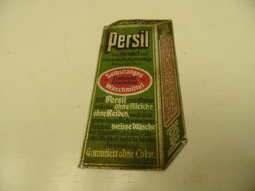 Altes türschild schild persil - türschild,