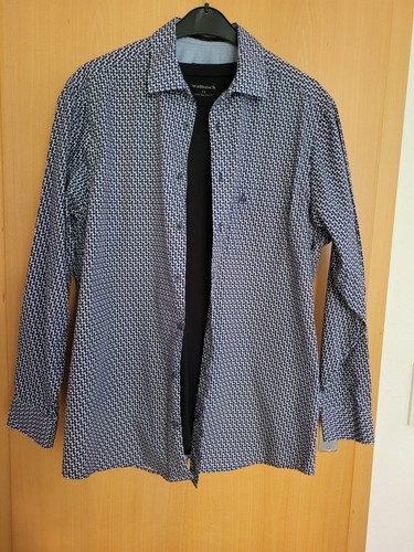 Walbusch herren hemd blau - walbusch, herren‑hemd