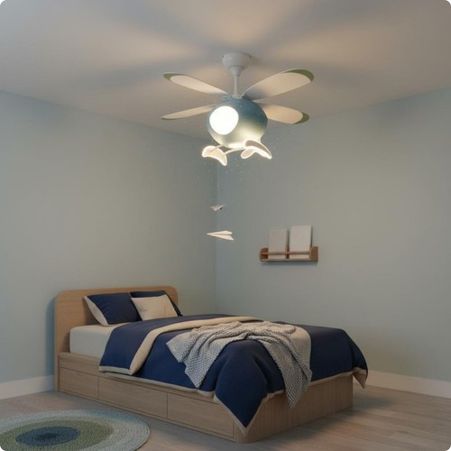 Kinderzimmer-Deckenventilatorl