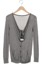 Esprit Strickjacke Damen Cardigan Jacke Gr. S Baumwolle Wolle Grau #gm4l4mf