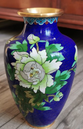 Wunderschöne cloisonné vase - wunderschöne, cloisonné-vase