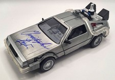 Christopher Lloyd Autogramm auf DeLorean "Zurück in die Zukunft" mit COA Beckett