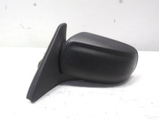 Mazda Demio Außenspiegel links elektrisch unbeheizt schwarz unlackiert BJ2000