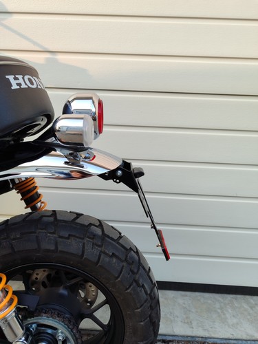 Kurzer kennzeichenhalter honda - kurzer,
