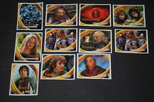11 Kinder Riegel Sammelbilder Herr der Ringe Die Zwei Türme Sticker Aufkleber