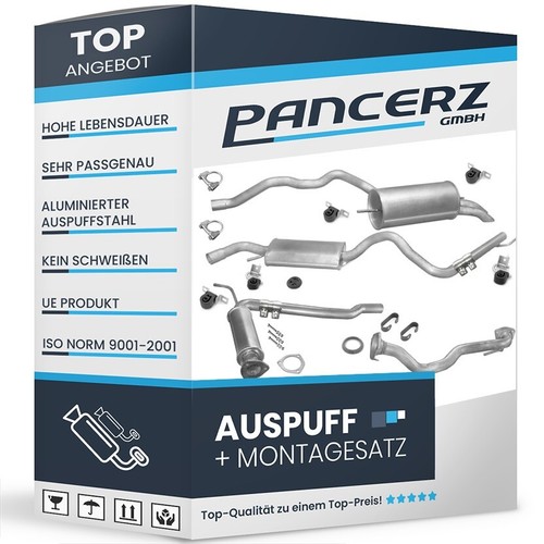 Auspuffanlage für 2 5 - auspuffanlage,