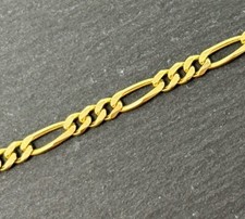 Gelbgold Panzerarmband Goldarmband 14K/585 26cm überlänge 2,5mm massiv