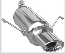 Sportauspuff 120X80MM INOXCAR