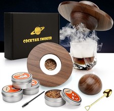 Cocktail Smoker Kit, Whiskey Smoker Kit Mit 4 Holzchips, Vatertagsgeschenk, Old 