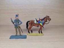 Flache Zinnfigur 30mm Ritter