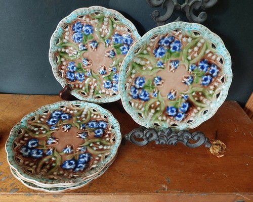 Majolika teller villeroy - 5,