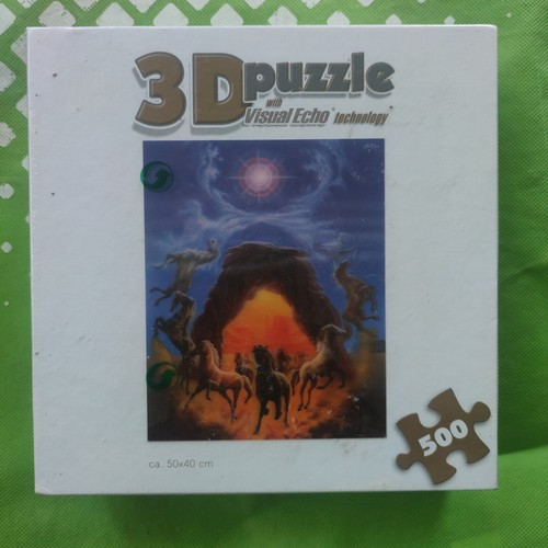 Puzzle with visual echo - puzzle,