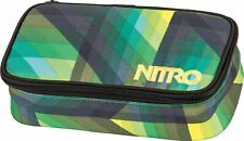 NITRO Pencil Case XL Schlampermäppchen Geo Green Grün Blau