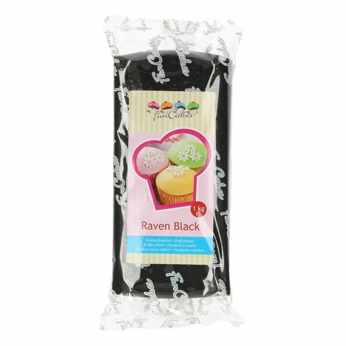 Funcakes rollfondant schwarz - rollfondant,