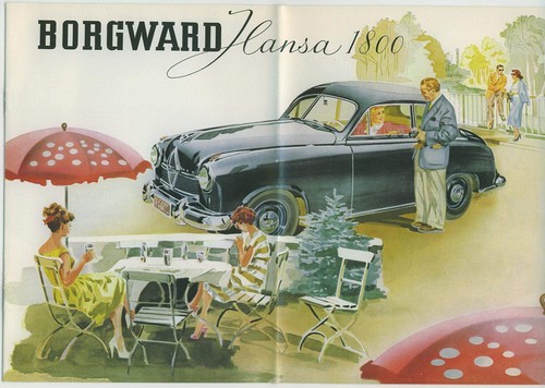 Borgward hansa 1800 1952 - borgward,