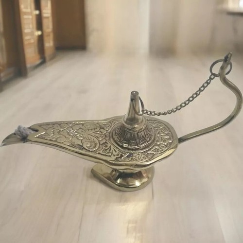 Aladin öllampe messing - Öllampe,