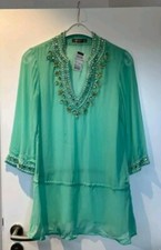 Tunika Hallhuber Grün Glitzer