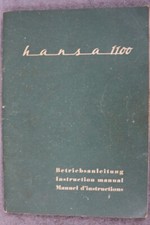 Borgward goliath hansa 1100 - borgward,