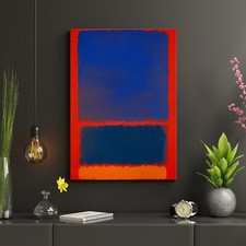 Mark Rothko Blau Orange Rot