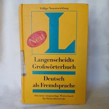 Langenscheidts Grosswörterbuch Deutsch als Fremdsprache