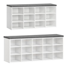 Schuhbank Schuhregal mit