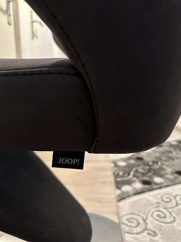 Joop sessel round - joop, leder