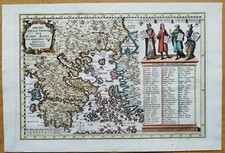 Karte Griechenland Archipelagi