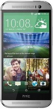 HTC One M8 Smartphone 5 Zoll 16 GB Android Silber "akzeptabel"