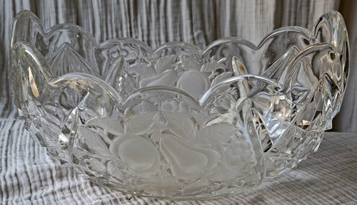 Ovale glas schale - glas,