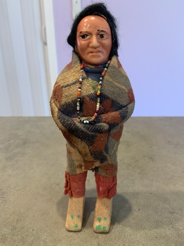Vintage skookum indianer - skookum, puppe