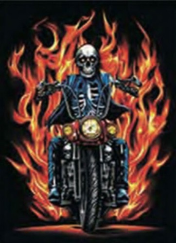 Gothic art hell rider 3d - rider,