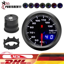 52mm Öltemperaturanzeige Auto Gauge Zusatzanzeige 7 Farben LED Zusatzinstrument