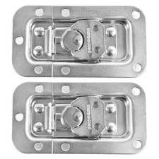 2 Penn Elcom Butterfly Verschlüsse schmal gefedert 2HE Case Butterfly Catch