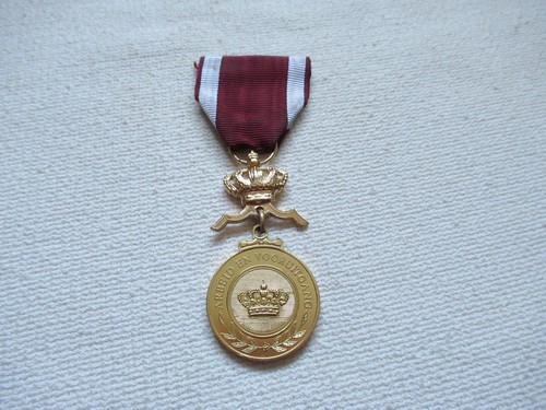 Belgien kronenorden medaille - belgien, kronenorden,