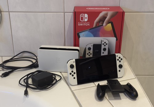 Nintendo switch oled weiß - oled, |