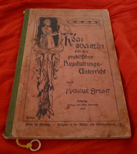 Kochbuchlein kochbuch für - -,