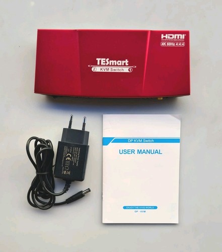 Tesmart display port - display, kvm