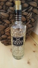 Three Sixty Vodka Flasche Leer