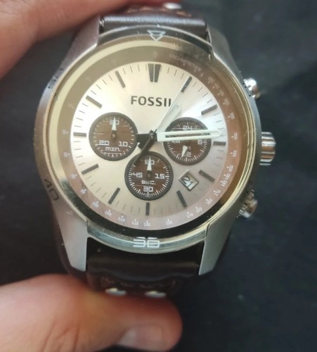 Fossil coachman braun leder - coachman,