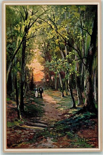 10371520 waldspaziergang ak - 10371520,