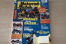 2) Motorradfahrer 08/2007 - BMW HP2 Megamoto mit 113 - Honda CB 600 F Hornet mi
