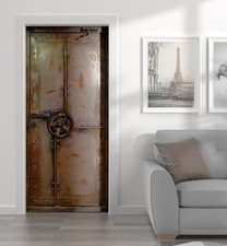 Türtapete Türposter Türfolie selbstklebend Bunkertür Türaufkleber