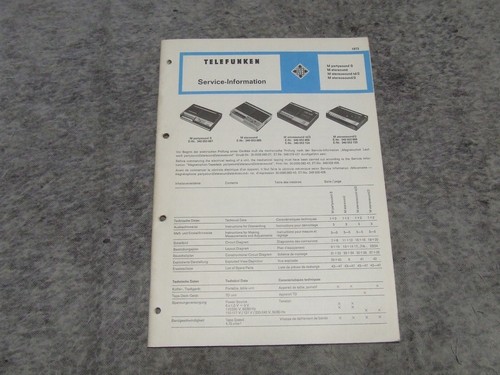 Schaltplan service manual für - schaltplan,