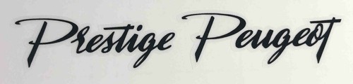 Prestige peugeot aufkleber - prestige,